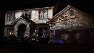 Thriller Halloween Projection Mapping show [upl. by Hollander]