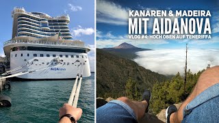 AIDA Vlog 4 Kanaren amp Madeira mit AIDAnova  Der Teide auf Teneriffa [upl. by Analart]