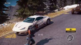 Just Cause 3 Verdeleon 3 drive and police chase [upl. by Josefina709]