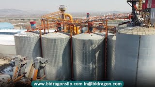 How to build cement storage silo [upl. by Ayatnwahs]