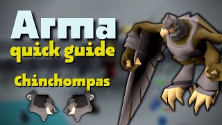 Armadyl Quick Guide  Chinchompas  OSRS [upl. by Socrates]