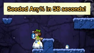 Spelunky 2 Any Seeded Former World Record 58650 [upl. by Scheider]