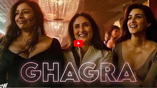 Ghagra Remix Song  Upcoming Crew Movie 29th March 2024 [upl. by Lleumas469]