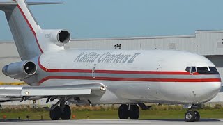 TrueSound™ LOUD JT8D Kalitta Boeing 727 Glorious Takeoff From Ft Lauderdale [upl. by Paulita582]