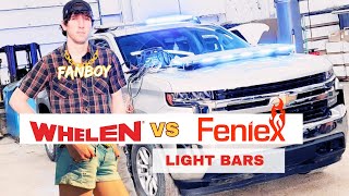 Whelen Legacy DUO vs Feniex Quad Light bars Joe Declares his fanboy status [upl. by Nitin]