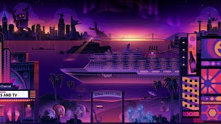 Disney Cruise Line Roku Screensaver [upl. by Cirilla]