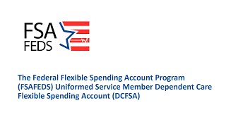 What is a Dependent Care FSA DCFSA [upl. by Ivanna]