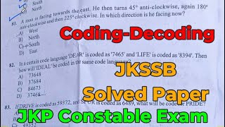 CodingDecoding Questions in one video  Questions on Coding and decoding [upl. by Nywde]