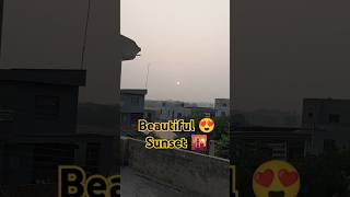 Sunsets captured youtubeshorts ytshorts youtubeviral sunsetlovers lahore song goldenhours [upl. by Dib]