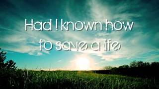 How To Save A Life  The Fray Lyrics [upl. by Reid]