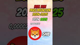 SHIBA INU SHIB PRICE PREDICTION IN THE NEXT 2025 CRYPTO BULL RUN cryptocurrency shibainucoin [upl. by Llenrad]