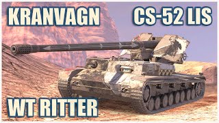 CS52 LIS WT Ritter amp Kranvagn • RASEINIAI HEROES WoT Blitz [upl. by Ehrman]