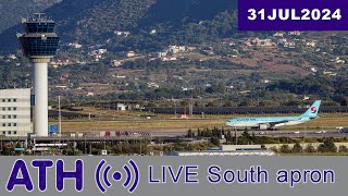 🔴 LIVE Cam Athens Airport  31JUL2024 [upl. by Oeniri]