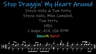 Stop Draggin My Heart Around Chords Lyrics and Timing [upl. by Oiramed219]