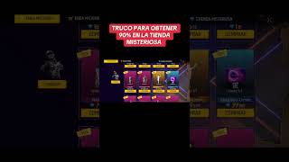 Truco para tienda mosteriosa freefire sensibilidadsaturada freefiremax freefirelovers sensi [upl. by Norbel706]