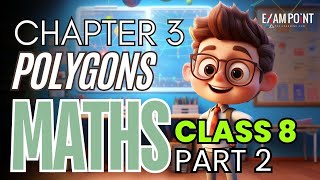 Class 8 SCERT Maths  Polygons  Part 2 Properties amp Types of Polygons Explained [upl. by Ulick]