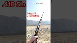 Power of 410 Slug shotgun review [upl. by Dawson]