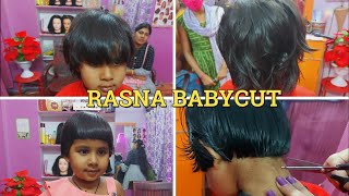 BABY HaircutHaircut GirlBaby Girl Hair CuttingRasna Baby Cut BabyHaircut RasnaBabyCut Babycut [upl. by Crosby791]