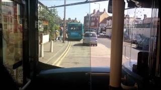 Arriva The Shires Sapphire Alexander Dennis Enviro 400 5438 SN58 EOK Route 320 To Hemel Hempstead [upl. by Atnohsal]