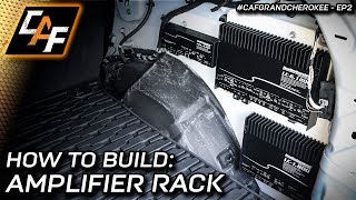 Mount your amplifiers RIGHT Amp Rack Build [upl. by Gilbertine]