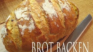 Brot backen knusprige Kruste fast wie vom Bäcker [upl. by Nolava726]