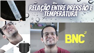 Relação entre pressão e temperatura de ebulição da água [upl. by Aleirbag]