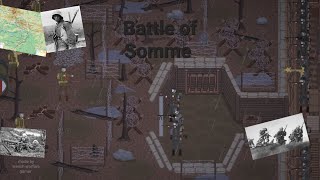 Battle of Somme Trench warfare ww1 🇨🇵🇬🇧vs🇾🇪 [upl. by Krahmer]