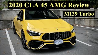 MercedesAMG CLA 45 S 4MATIC Coupé 2020 Walkaround [upl. by Enilarac]