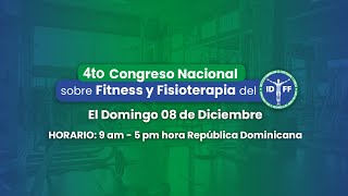 4to Congreso Nacional sobre Fitness y Fisioterapia del IDFF [upl. by Onit]