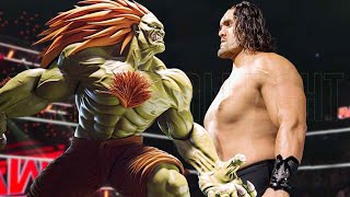 Great Khali vs Blanka Extreme Rules Match [upl. by Pinto153]