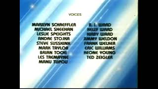 Challenge of the GoBots End Credits 1984 [upl. by Llednohs]