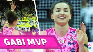 SUPER GABI MVP All points in Big Match Conegliano  Scandicci  Lega Volley Femminile 202425 [upl. by Custer406]