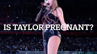 TAYLOR SWIFT PREGNANCY RUMORS SPARKED BY VIDEO SHOWING SLIGHT BELLY BUMP AT CONCERT FANS SPECULATE [upl. by Ahseim]