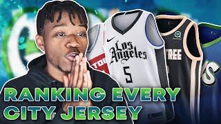 RANKING EVERY NBA CITY JERSEY OF 20192020 [upl. by Rednaeel]