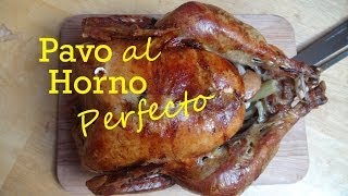 Receta de Pavo al Horno Perfecto  Como Cocinar Pavo  The Frugal Chef [upl. by Adlanor156]