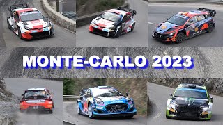 WRC Rallye MonteCarlo 2023 [upl. by Amin]