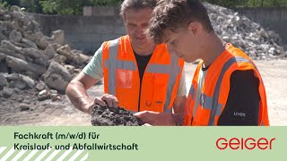 Ausbildung zur Fachkraft mwd für Kreislauf und Abfallwirtschaft [upl. by Sheeree917]