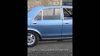 1976 FORD GRANADA 3L SHORT SHORTS FORDV6 GRANDADA RETROFORD CLASSICCAR RETROCAR BLUEOVAL [upl. by Roumell]