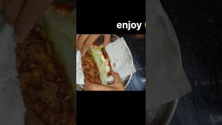 Low calorie chicken burger 🍔💗 food tasty cooking burger chicken bhukkadh foodie [upl. by Nerrad]