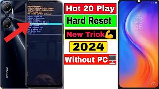 infinix Hot 20 play Hard Reset  Hot 20 play Hard Reset 2024 [upl. by Furlong141]