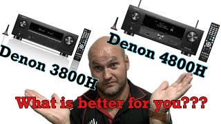 Watch before you buy a Denon 3800H or 4800H [upl. by Nosyarg31]