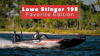 Lowe Bass Boats Stinger 198 Favorite Edition [upl. by Josh]