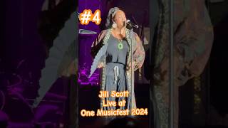 Jill Scotts Harmonizing at One Music Fest 2024 [upl. by Aninahs]