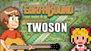 EarthBound Twoson Acoustic cover by Steven Morris マザー２ ツーソン [upl. by Arinay]