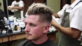 BRANDS BARBER PARLOR  Wedding Cut [upl. by Hgielak2]