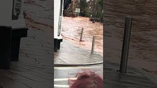 Flooding in tenbury wells yesterday flooding stormbert uk [upl. by Ahsile205]