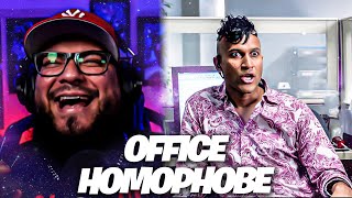 Key amp Peele  Office Homophobe Reaction [upl. by Fernandina]