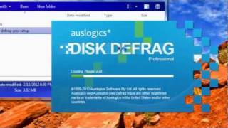 Auslogics Disk Defrag Pro v40040 [upl. by Barling]