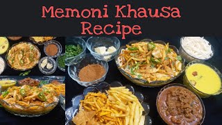 Memoni Khausa Recipe  Khawsa Recipe  How To Make Khaosuey [upl. by Viole]