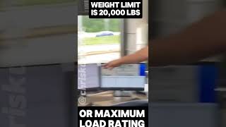 Whats the weight limit on the steering axle trucking semitruck [upl. by Corena]